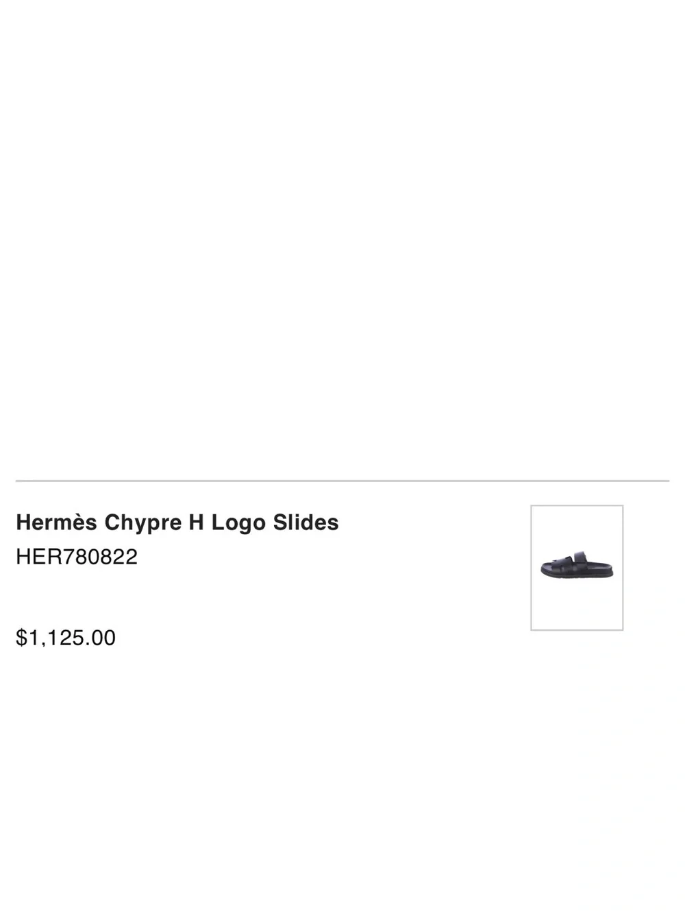 HERMÈS Chypre H Logo Slides